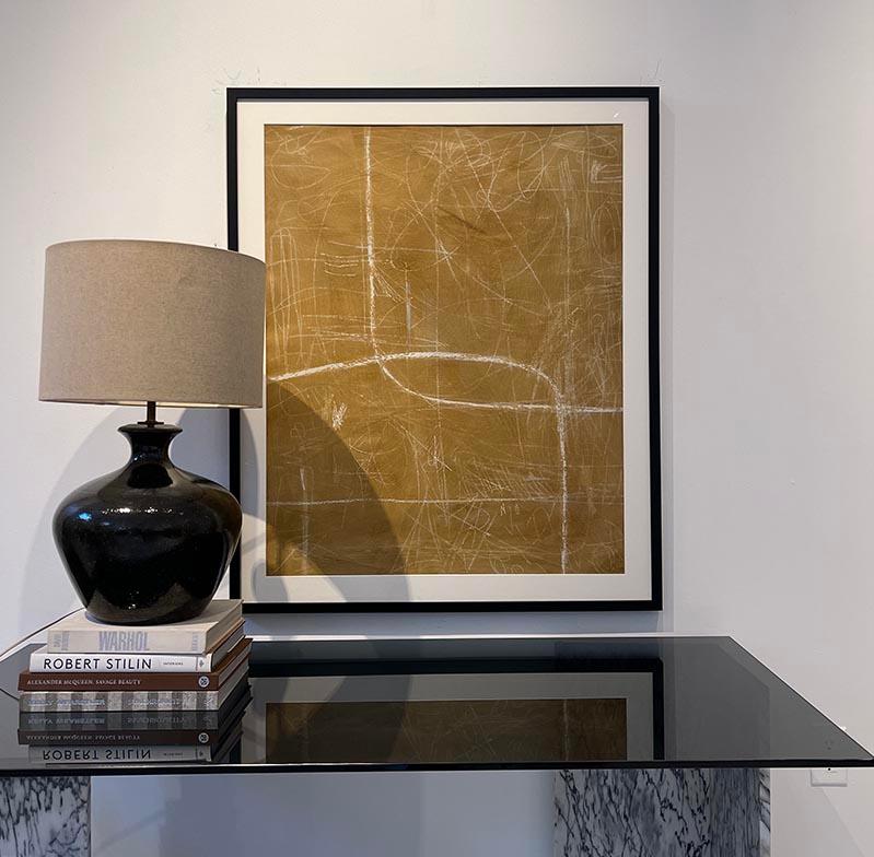 Untitled #SP-204, Technique mixte sur papier de Murray Duncan - Géométrique abstrait en vente 3