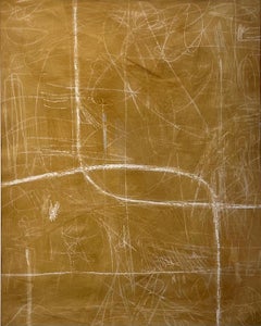 Untitled #SP-204, Technique mixte sur papier de Murray Duncan - Géométrique abstrait