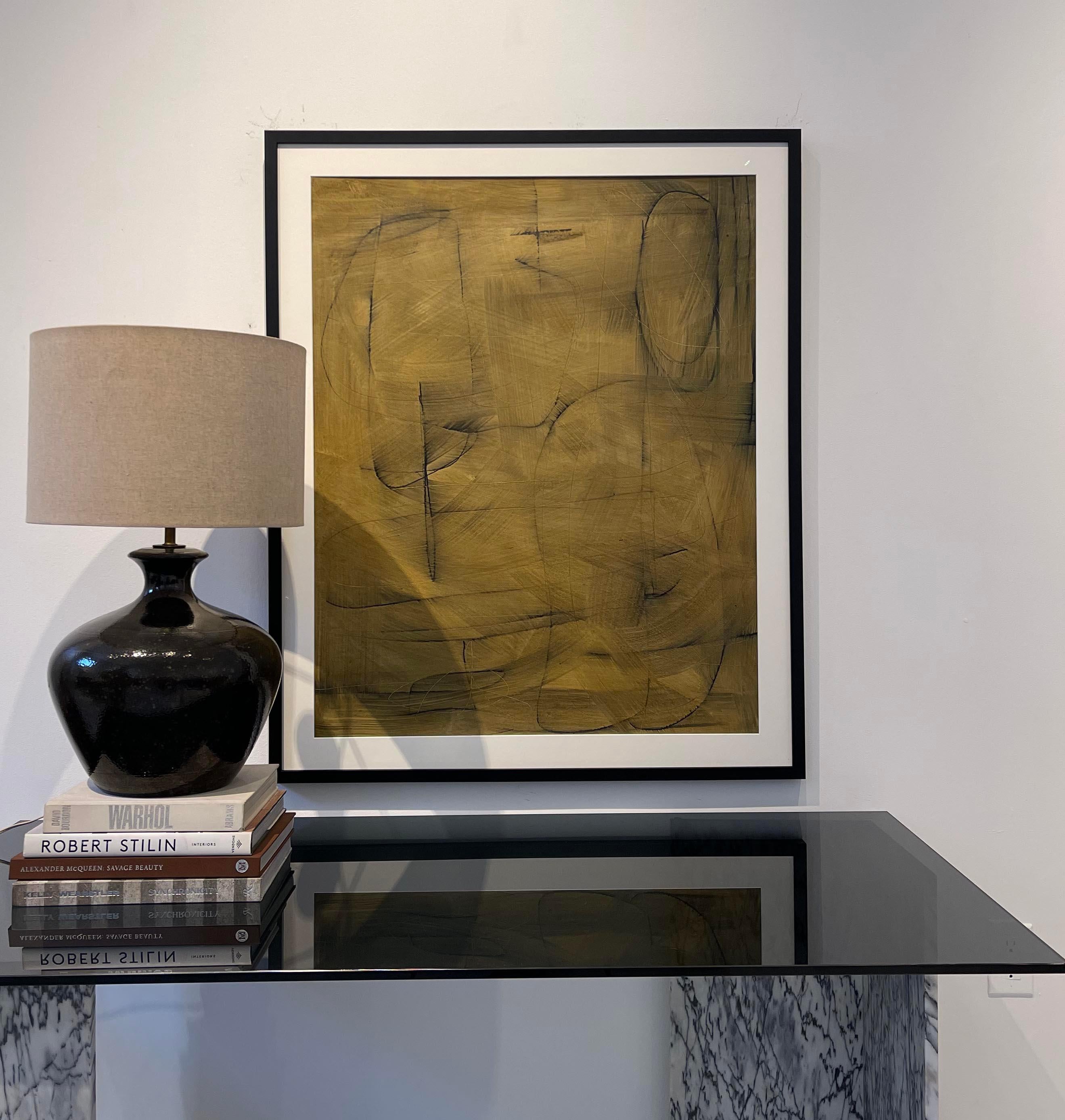 Untitled #SP-205, Mixed Media on Paper by Murray Duncan - Abstract Geometric For Sale 3