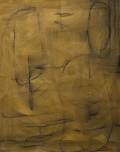 Untitled #SP-205, Mixed Media on Paper by Murray Duncan - Abstract Geometric