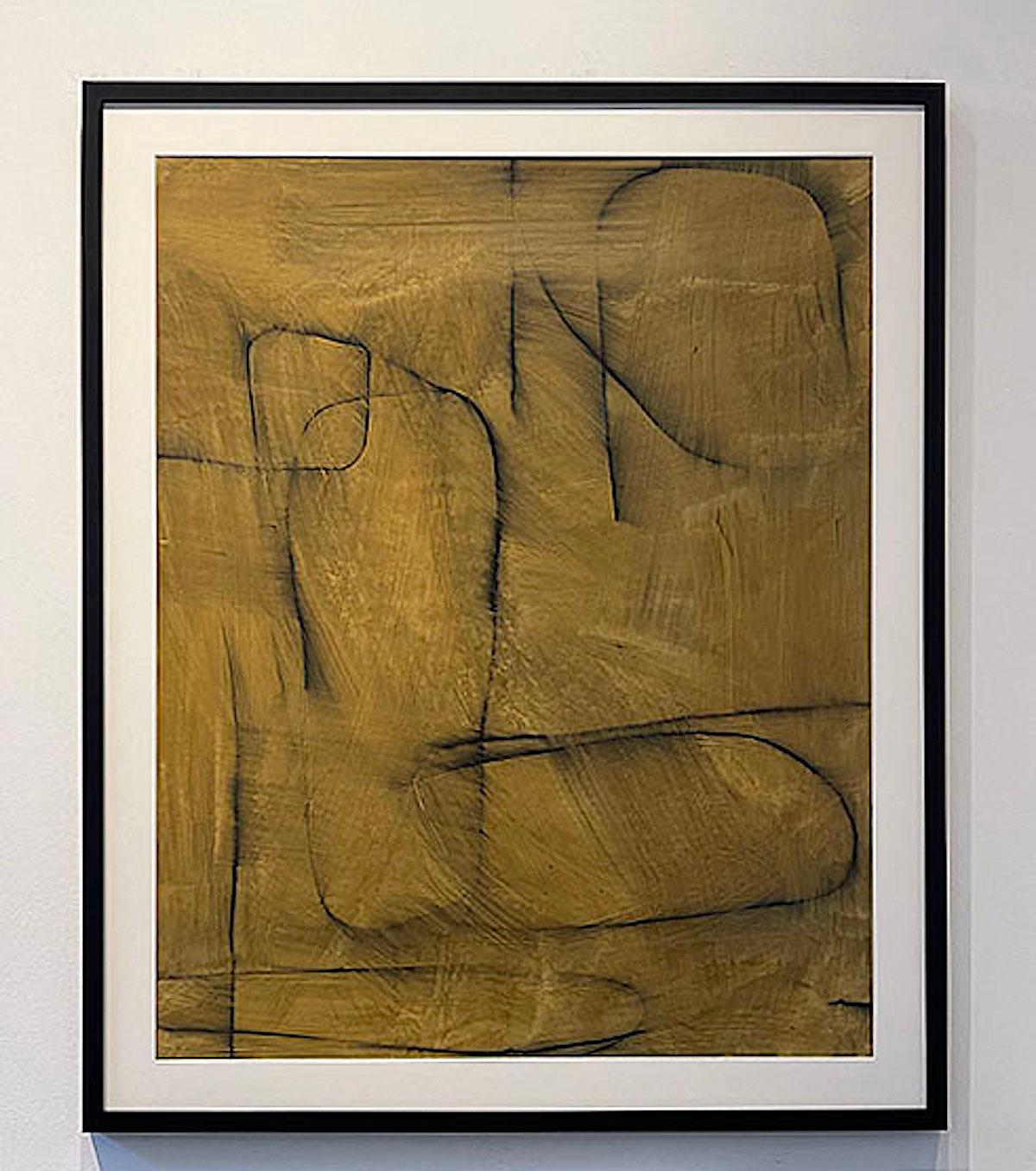 Untitled #SP-206, Mixed Media on Paper by Murray Duncan - Abstract Geometric im Angebot 1