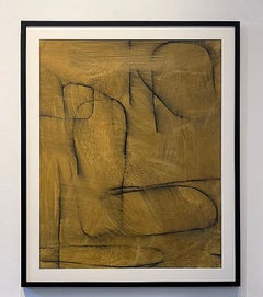 Untitled #SP-206, Technique mixte sur papier de Murray Duncan - Géométrique abstrait