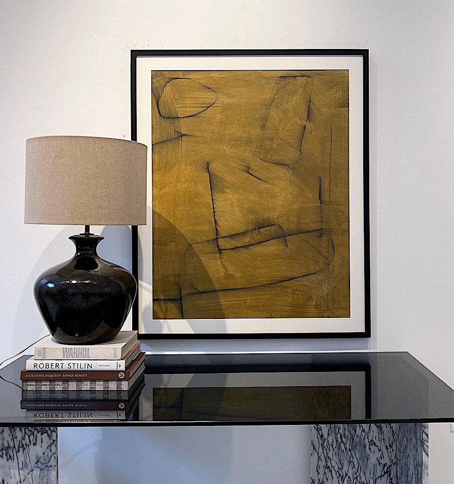 Untitled #SP-207, Mixed Media on Paper by Murray Duncan - Abstract Geometric For Sale 3