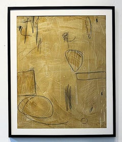 Untitled #SP-209, Technique mixte sur papier de Murray Duncan - Géométrique abstrait