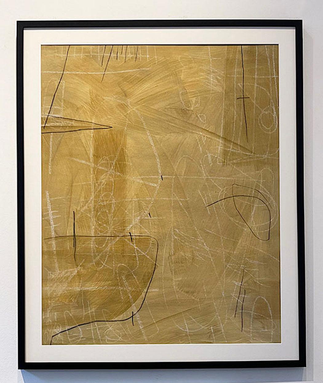 Untitled #SP-210, Mixed Media on Paper by Murray Duncan - Abstract Geometric For Sale 1