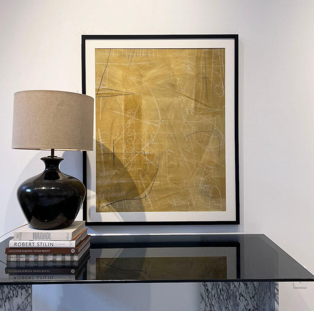 Untitled #SP-210, Mixed Media on Paper by Murray Duncan - Abstract Geometric For Sale 3