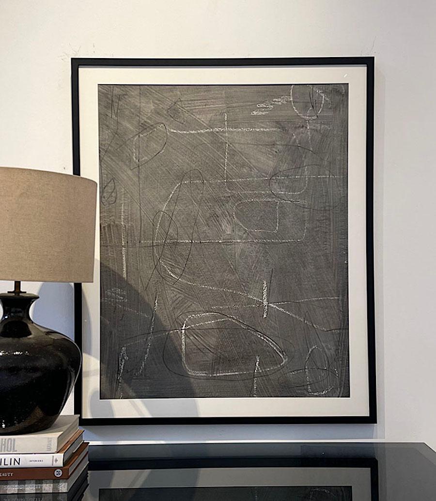 Untitled #SP-212, Mixed Media on Paper by Murray Duncan - Abstract Geometric For Sale 2