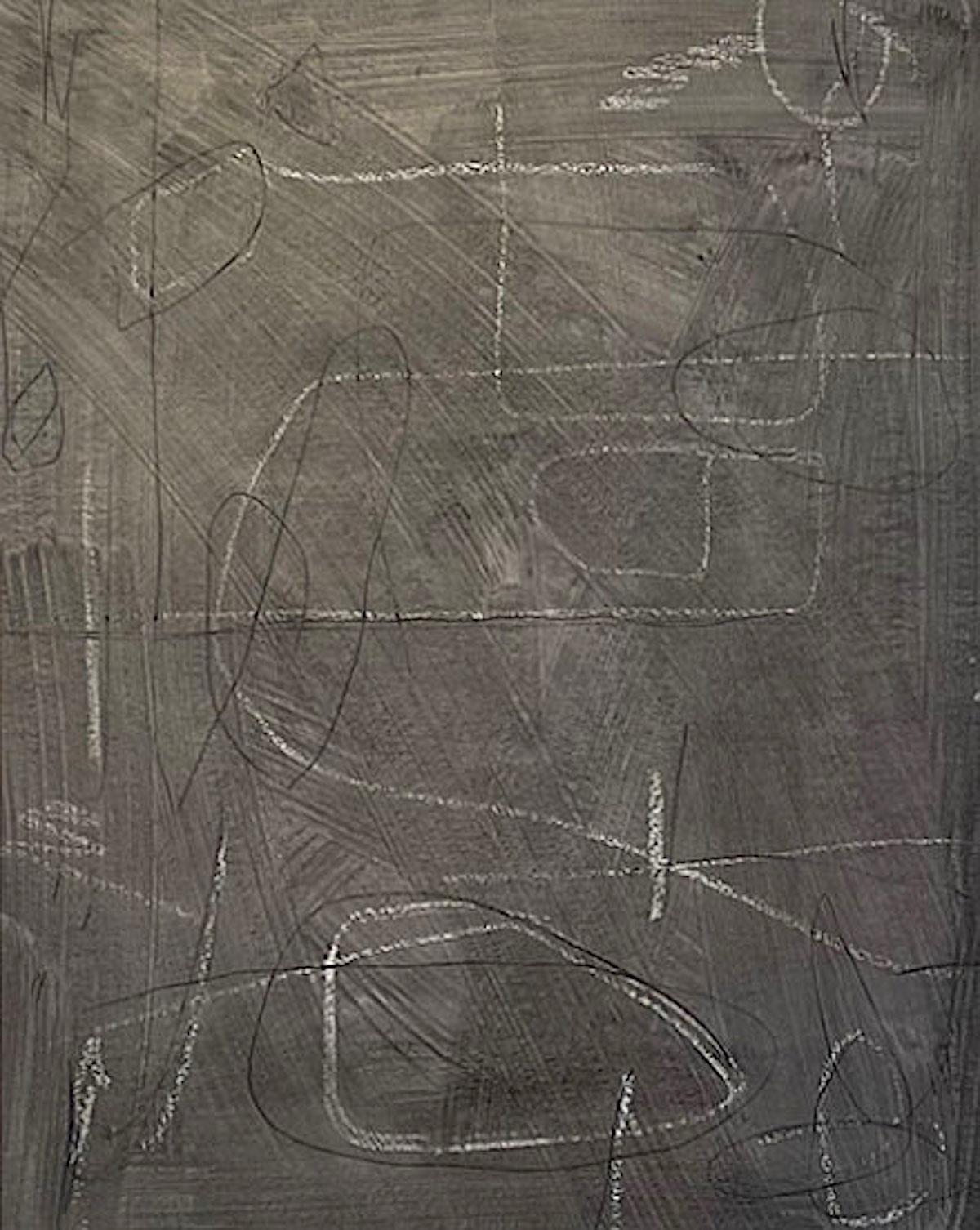 Untitled #SP-212, Mixed Media on Paper by Murray Duncan - Abstract Geometric