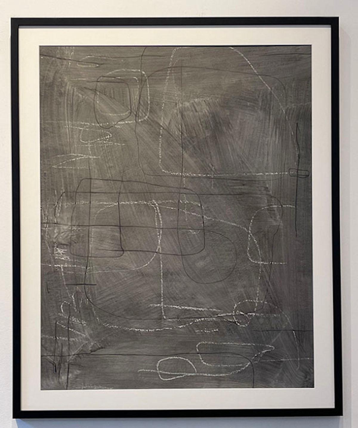 Untitled #SP-213, Technique mixte sur papier de Murray Duncan - Géométrique abstrait en vente 1