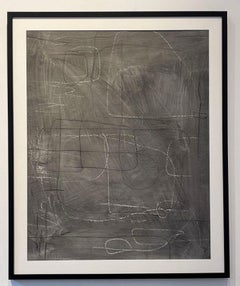 Untitled #SP-213, Mixed Media on Paper by Murray Duncan - Abstract Geometric