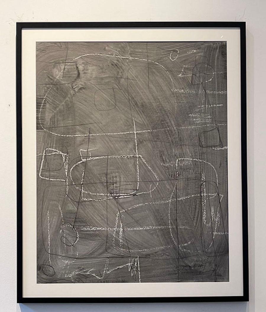 Untitled #SP-214, Mixed Media on Paper by Murray Duncan - Abstract Geometric For Sale 1