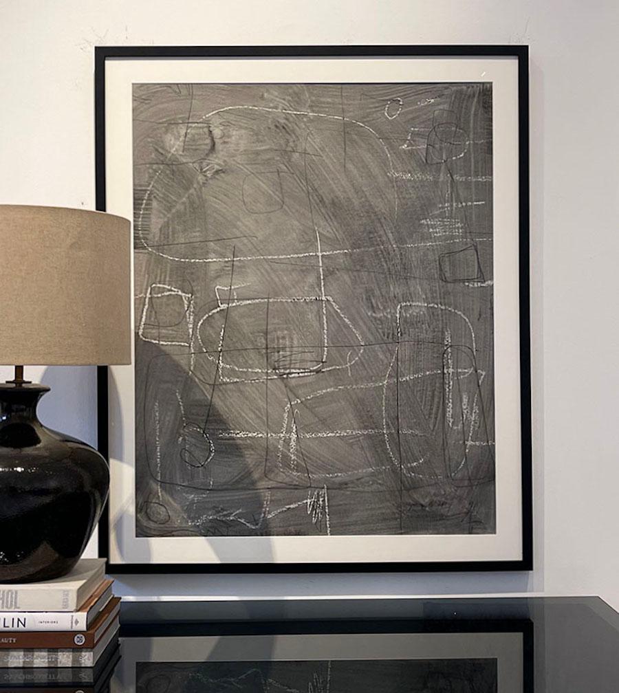 Untitled #SP-214, Mixed Media on Paper by Murray Duncan - Abstract Geometric For Sale 2