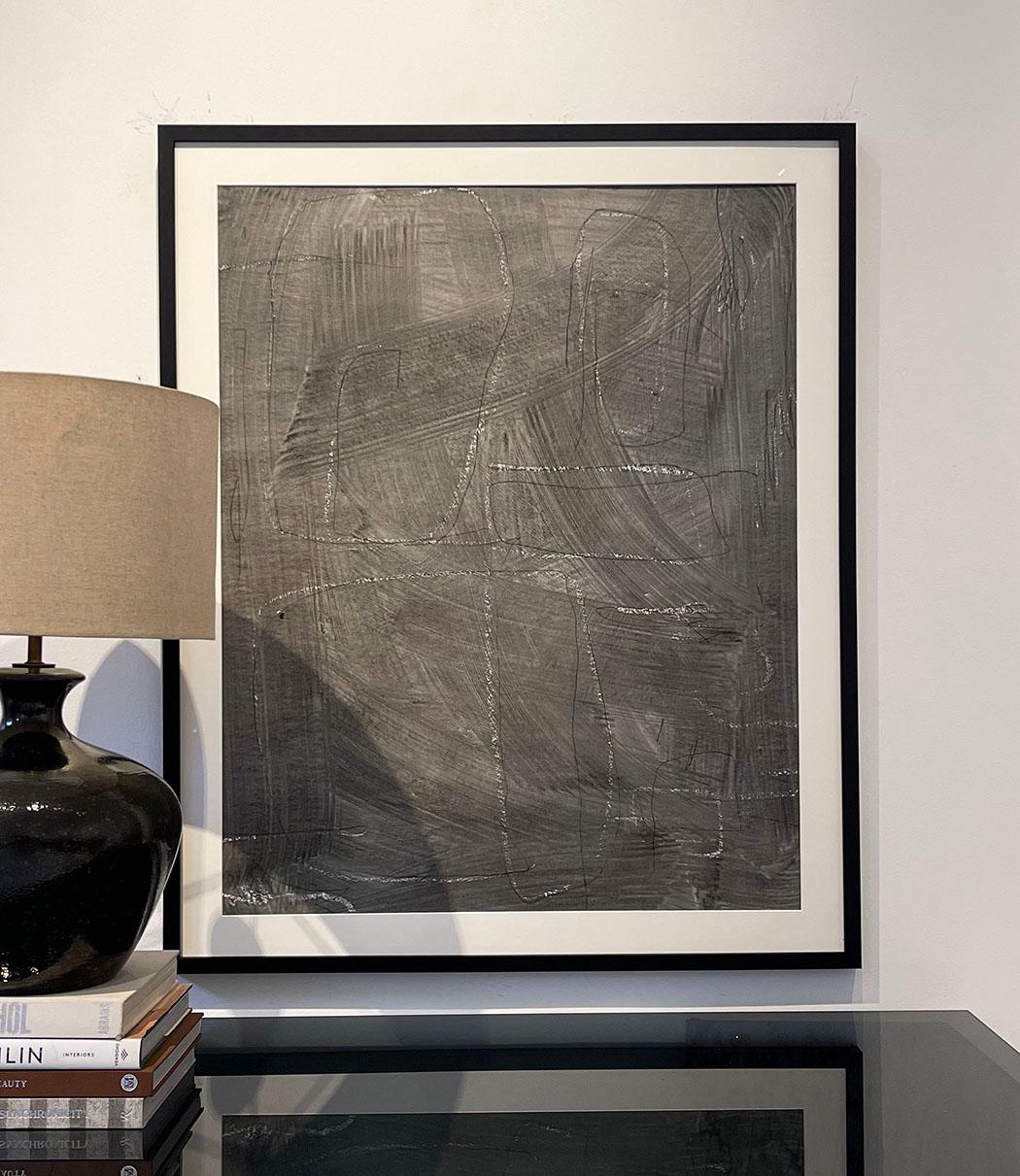 Untitled #SP-215, Mixed Media on Paper by Murray Duncan - Abstract Geometric For Sale 2