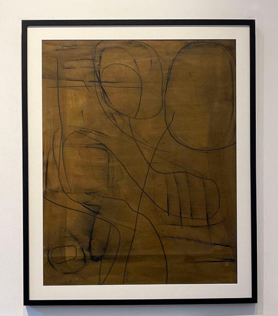 Untitled #SP-216, Mixed Media on Paper by Murray Duncan - Abstract Geometric en vente 1