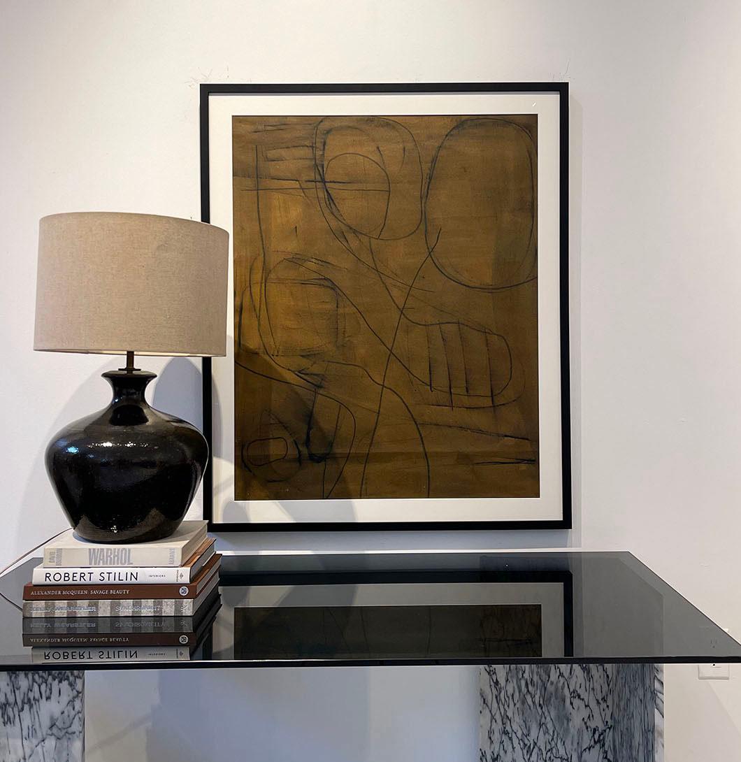 Untitled #SP-216, Mixed Media on Paper by Murray Duncan - Abstract Geometric en vente 4