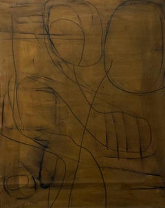 Untitled #SP-216, Mixed Media on Paper by Murray Duncan - Abstract Geometric