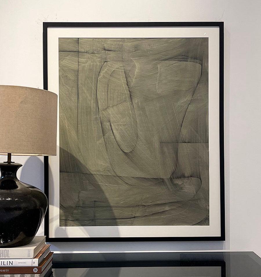 Untitled #SP-217, Mixed Media on Paper by Murray Duncan - Abstract Geometric For Sale 2