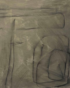 Untitled #SP-218, Mixed Media on Paper by Murray Duncan - Abstract Geometric