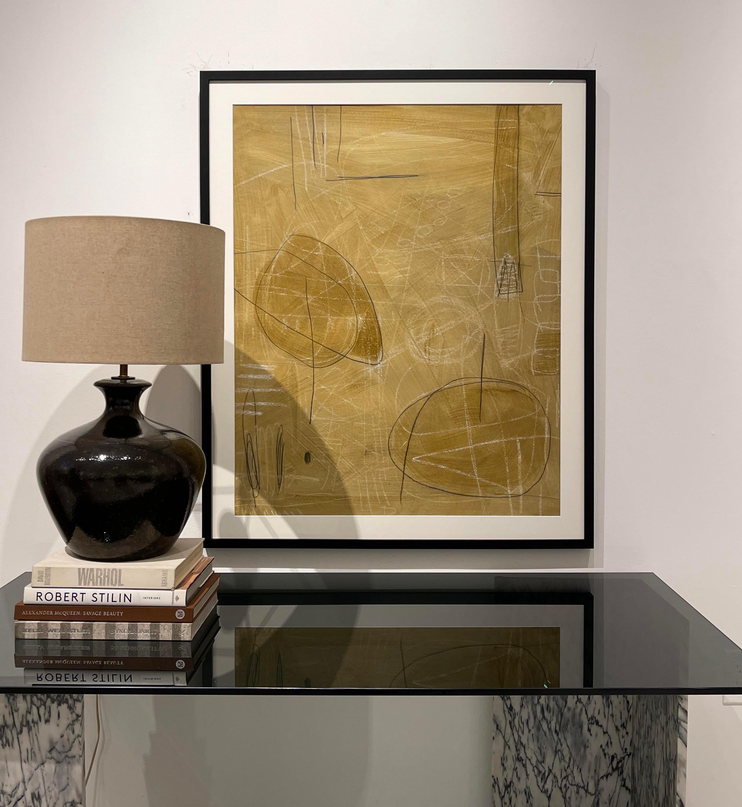 Untitled #SP-219, Mixed Media on Paper by Murray Duncan - Abstract Geometric im Angebot 3