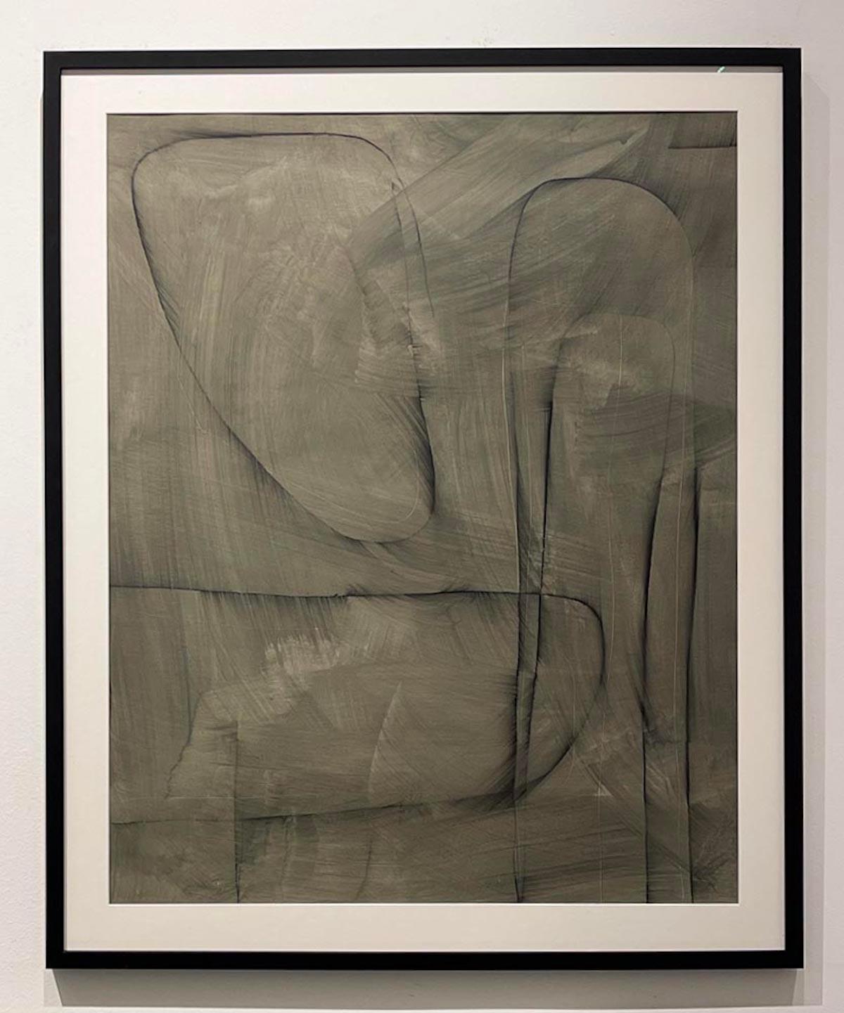 Untitled #SP-220, Mixed Media on Paper by Murray Duncan - Abstract Geometric For Sale 1
