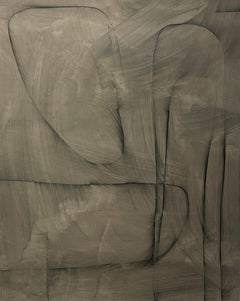 Untitled #SP-220, Mixed Media on Paper by Murray Duncan - Abstract Geometric
