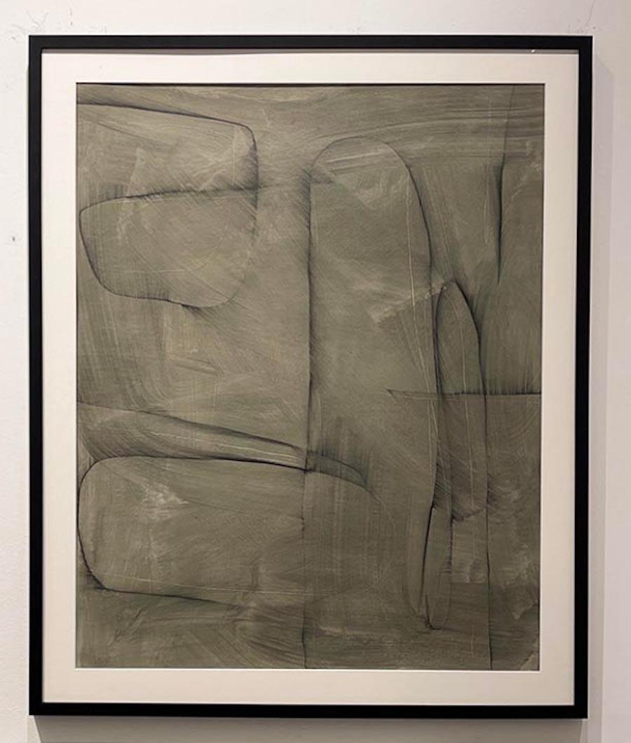 Untitled #SP-221, Mixed Media on Paper by Murray Duncan - Abstract Geometric im Angebot 1