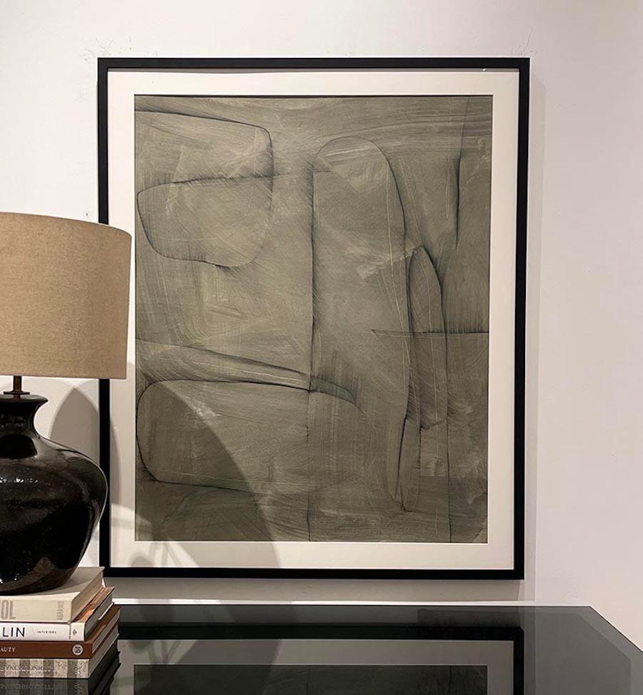 Untitled #SP-221, Mixed Media on Paper by Murray Duncan - Abstract Geometric im Angebot 2