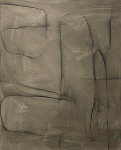 Untitled #SP-221, Mixed Media on Paper by Murray Duncan - Abstract Geometric