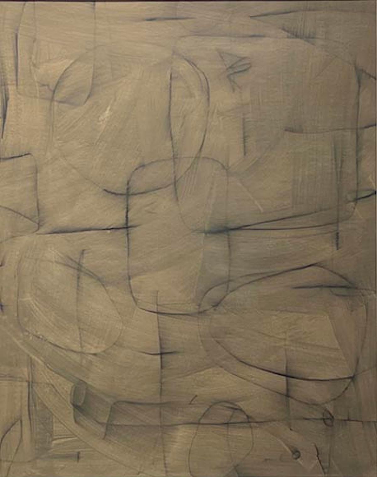 Untitled #SP-223, Mixed Media on Paper by Murray Duncan - Abstract Geometric im Angebot 4