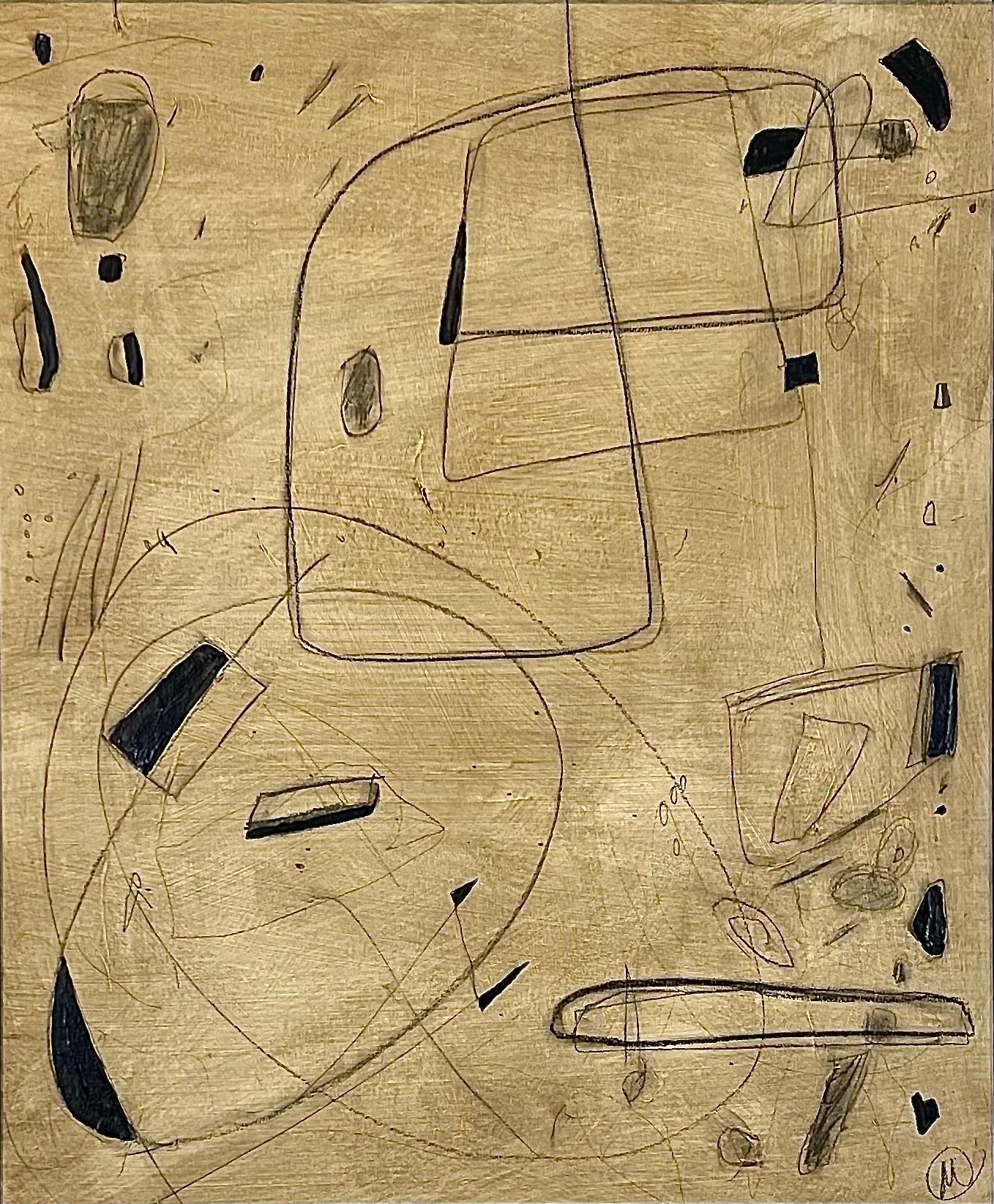 Vista nº 1 de Murray Duncan, Técnica mixta sobre tabla de artista