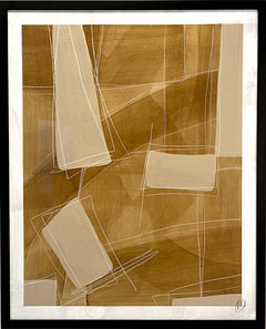 Crossings III, By Murray Duncan, Mixed Media on Paper