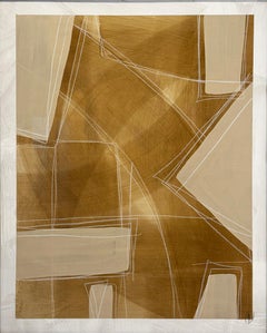 Crossings IV, By Murray Duncan, Mixed Media on Paper