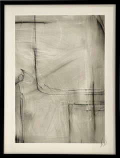 Geometric Line Studies C-2 by Murray Duncan Mix Media on Paper