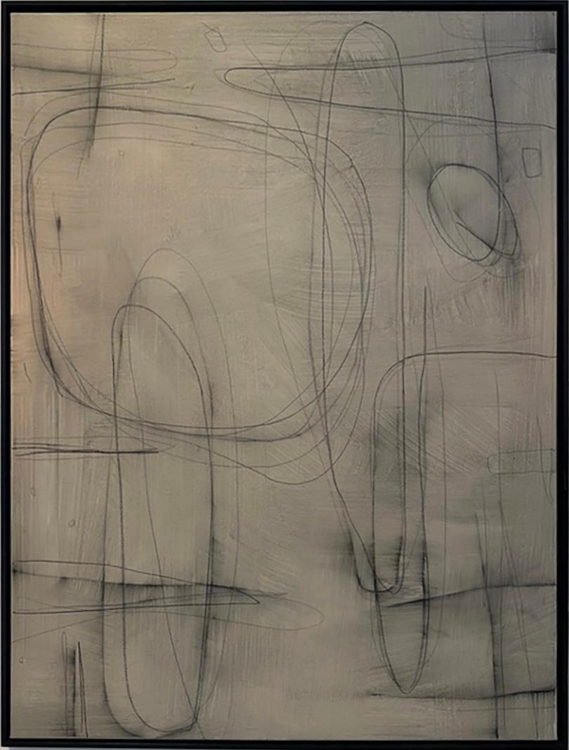 Missing Piece by Murray Duncan, Abstract Mixed Media on Canvas, 2025