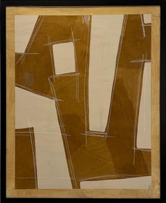 «Monumento», de Murray Duncan, técnica mixta sobre papel