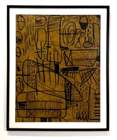 «Signal & Form», de Murray Duncan, técnica mixta sobre papel