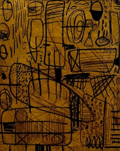 «Signal & Form», de Murray Duncan, técnica mixta sobre papel