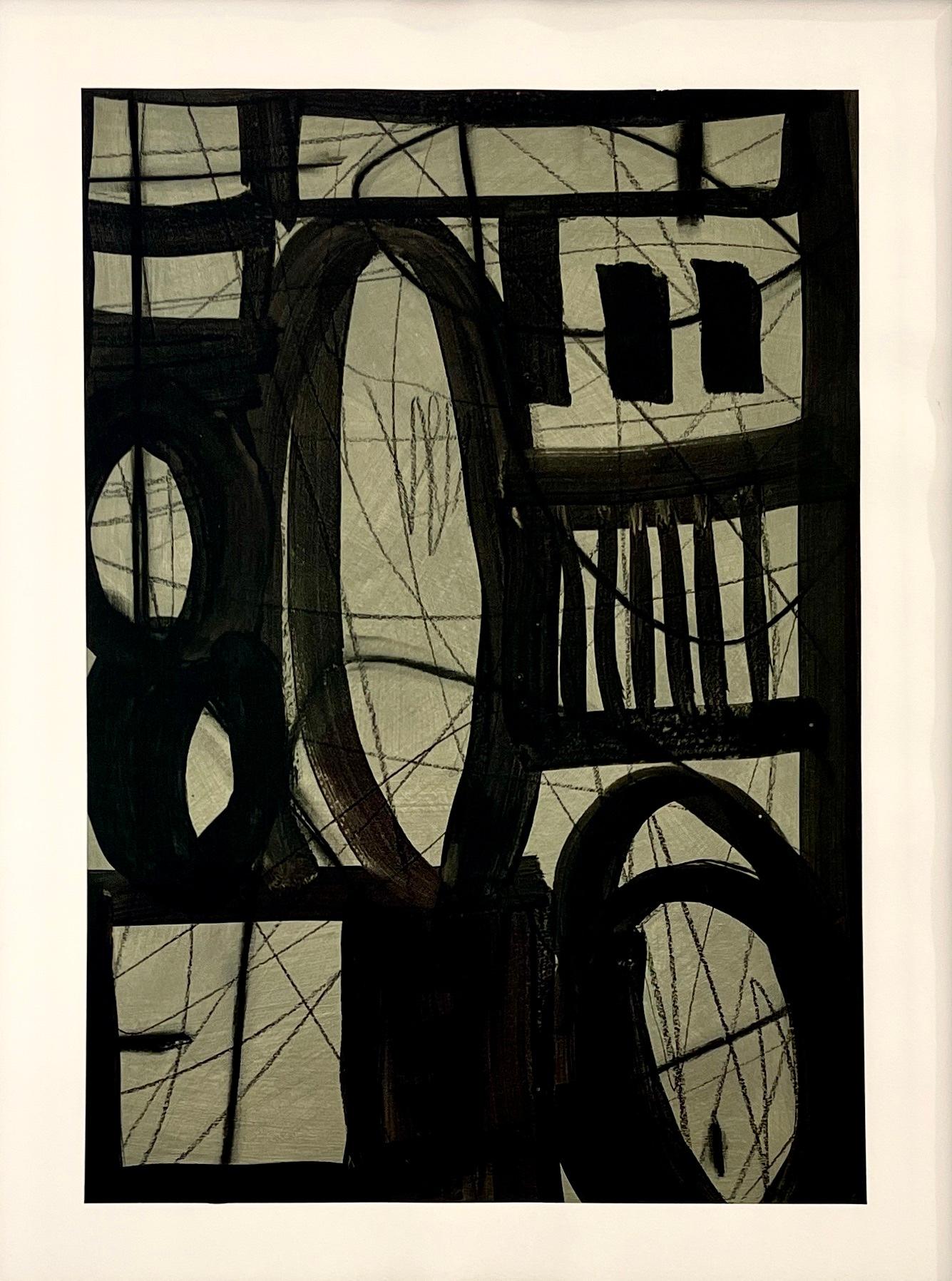 Untitled AP-123 — Mixed Media Work on Paper by Murray Duncan