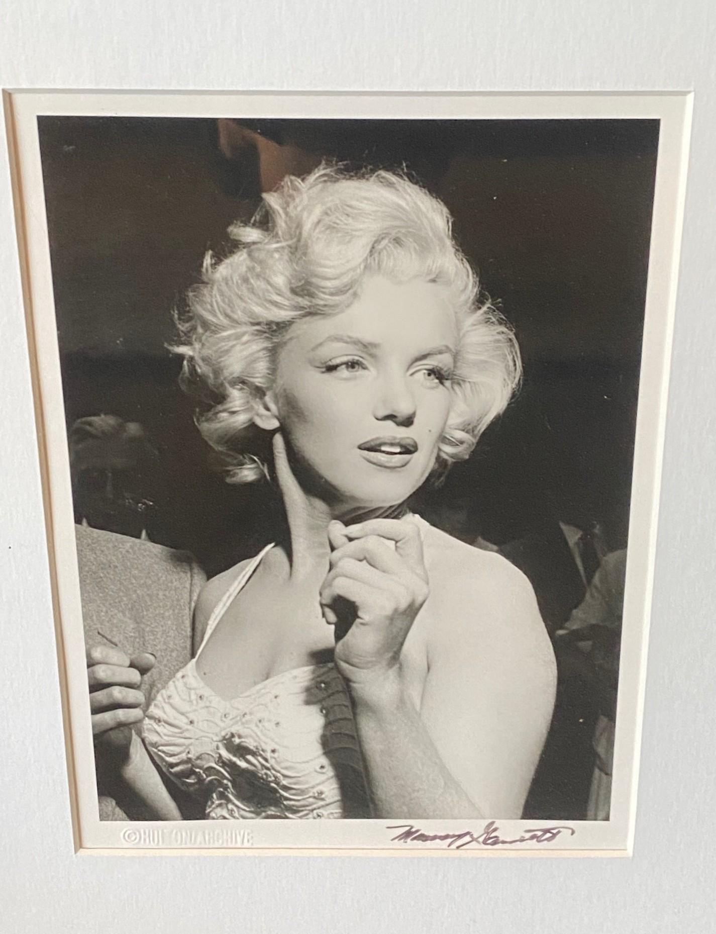 Murray Garrett Signiert Marilyn Monroe in Hollywood Silver Gelatin Fotografie 1953 (Moderne der Mitte des Jahrhunderts) im Angebot