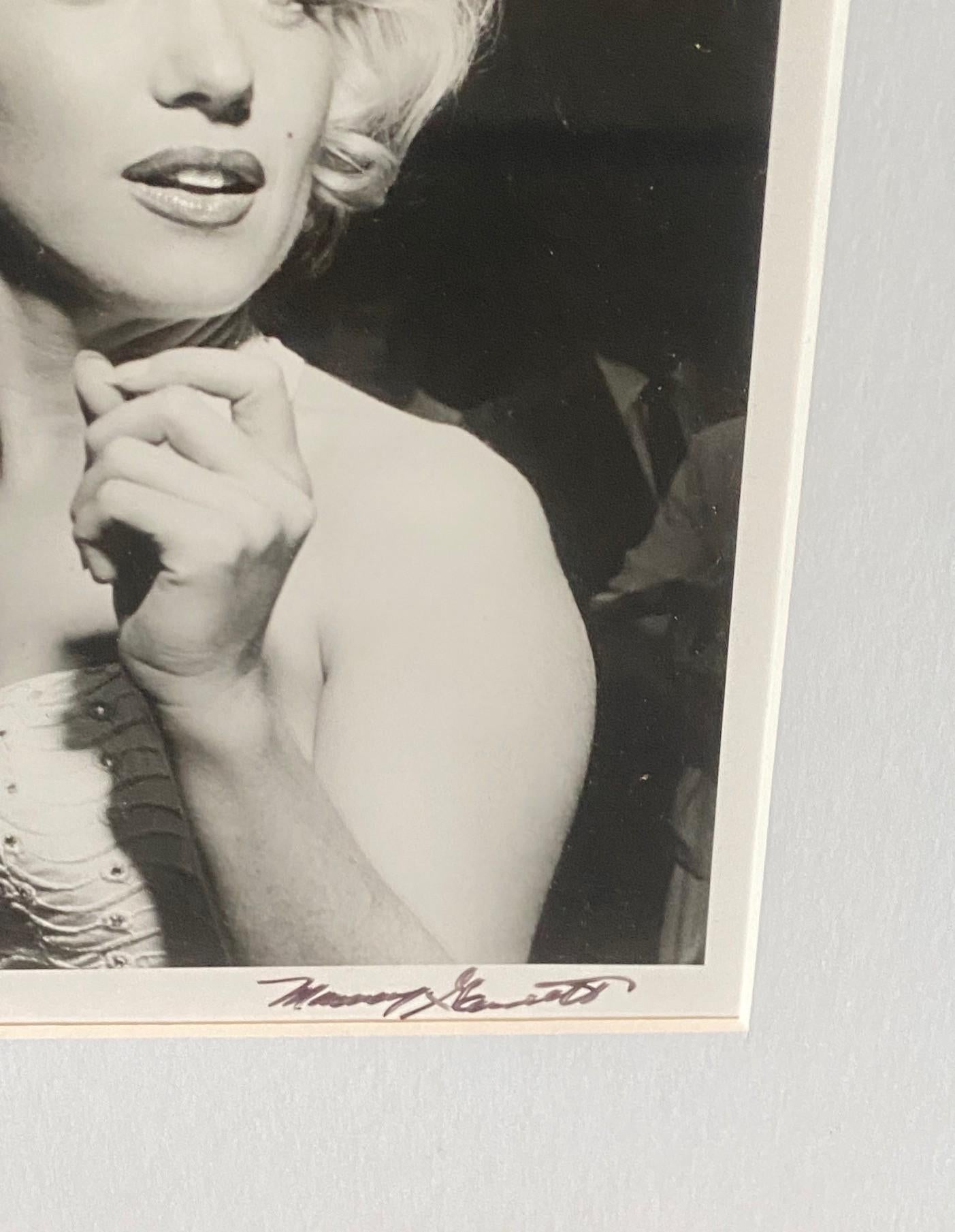 Murray Garrett Signiert Marilyn Monroe in Hollywood Silver Gelatin Fotografie 1953 im Zustand „Gut“ im Angebot in Studio City, CA