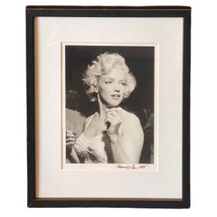 Murray Garrett Signiert Marilyn Monroe in Hollywood Silver Gelatin Fotografie 1953