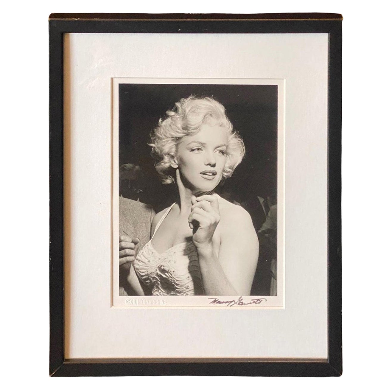 Murray Garrett Firmada Marilyn Monroe en Hollywood Fotografía en gelatina de plata 1953 en venta