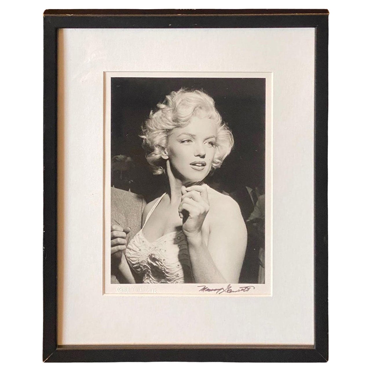 Murray Garrett Signiert Marilyn Monroe in Hollywood Silver Gelatin Fotografie 1953
