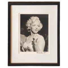 Murray Garrett Signée Marilyn Monroe in Hollywood Photographie en gélatine argentée 1953