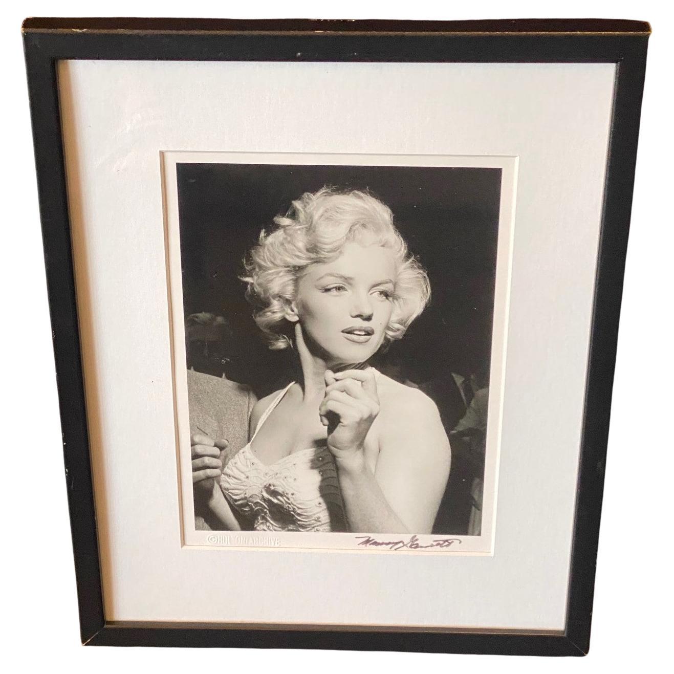 Murray Garrett Signiert Marilyn Monroe in Hollywood Silver Gelatin Fotografie 1953 im Angebot