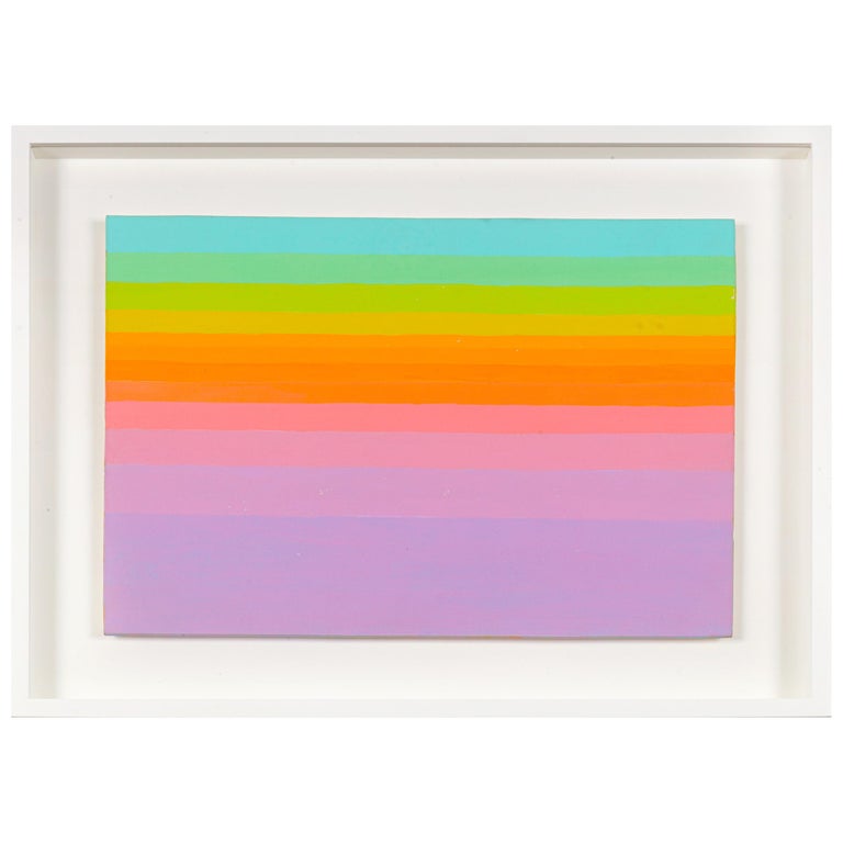 Murray Hantman Abstract Color Composition Painting, USA 1970s For Sale ...