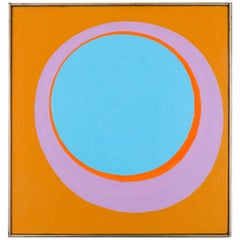 Murray Hantman Abstraktes Gemälde „Andole“, USA 1963