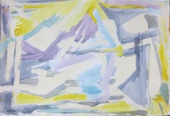 Composition (Abstract Expressionist mid-century gestural action painting)