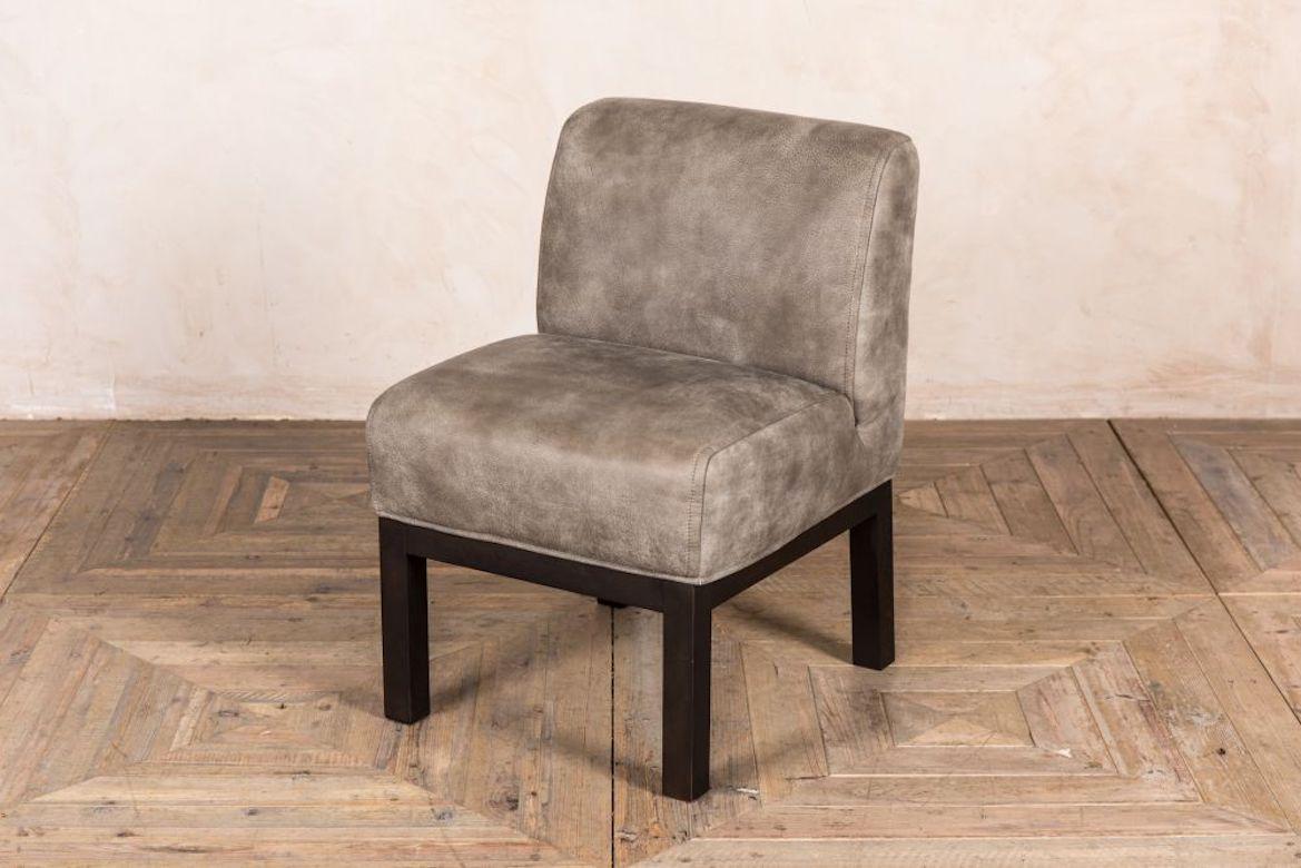 A fine Murray real leather dining chair, 20th century.

Designed for those who are looking for something exciting and different for their modern interior, the 'Murray' Real Leather Dining Chair is perfect for creating unique dining seating.