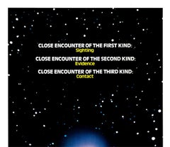 Original Close Encounters of the Third Time, 1974, linen-backed movie poster